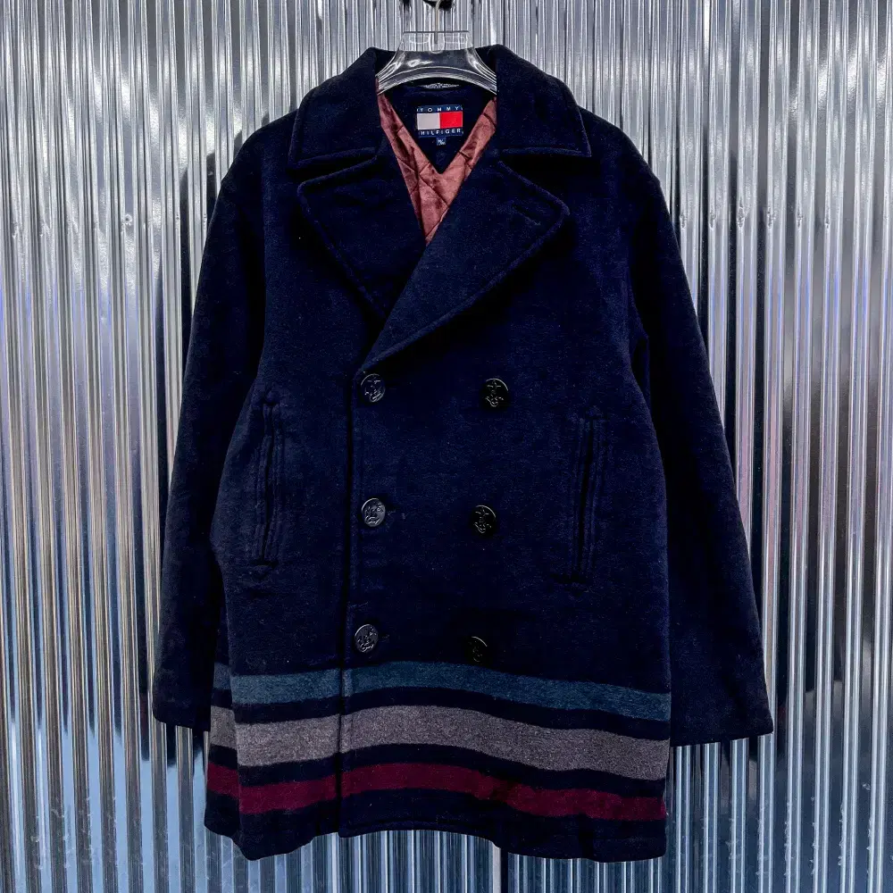 Tommy Hilfiger Double-breasted Wool Coat (Domestic L) P390