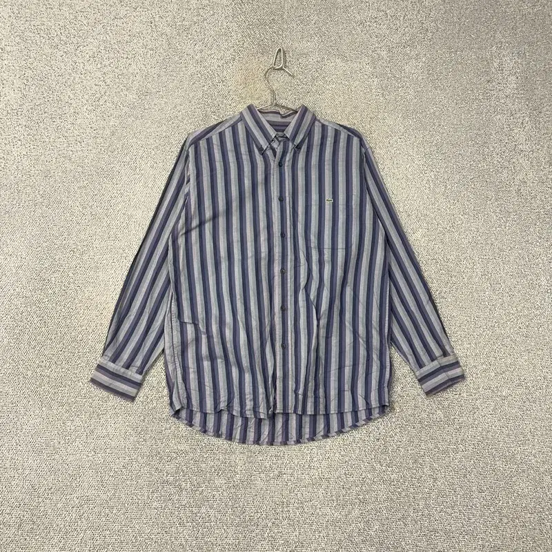 Lacoste Vintage Striped Cotton Shirt 95