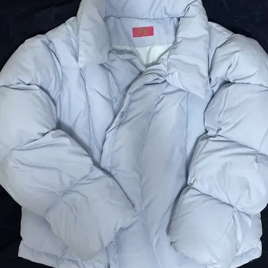 nyxx CURVE LINE COLLARED DOWN PUFFER 패딩