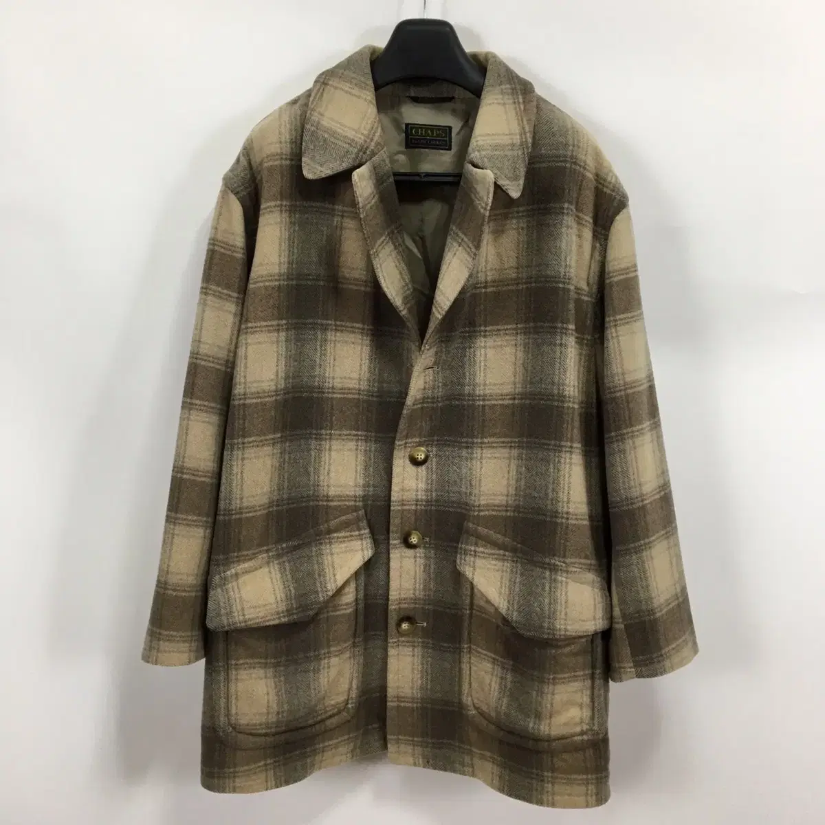 90s Polo Ralph Lauren Chap Overcoat L