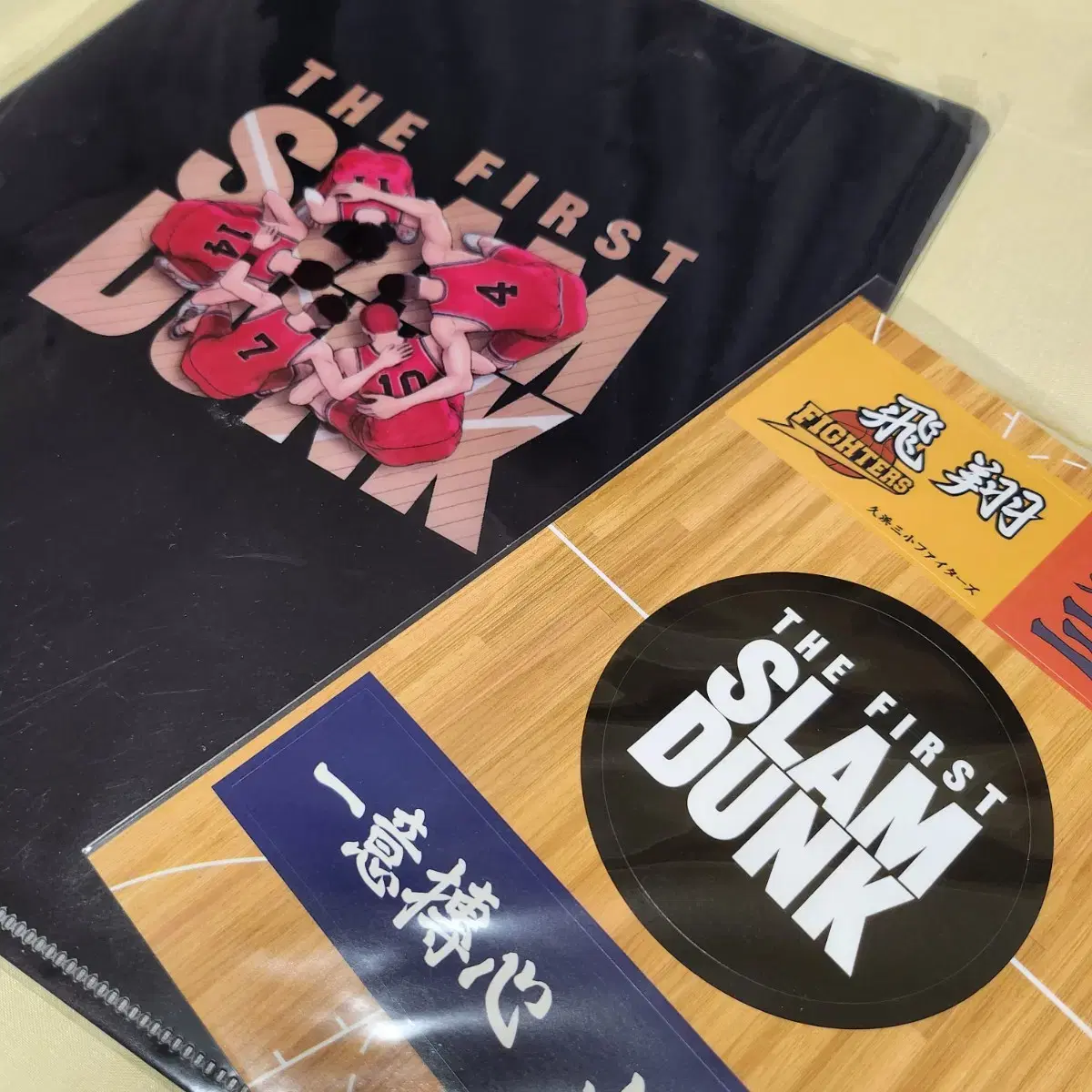 SLAM DUNK pre-order benefit L-Holder (Clearfile) Removable Sticker