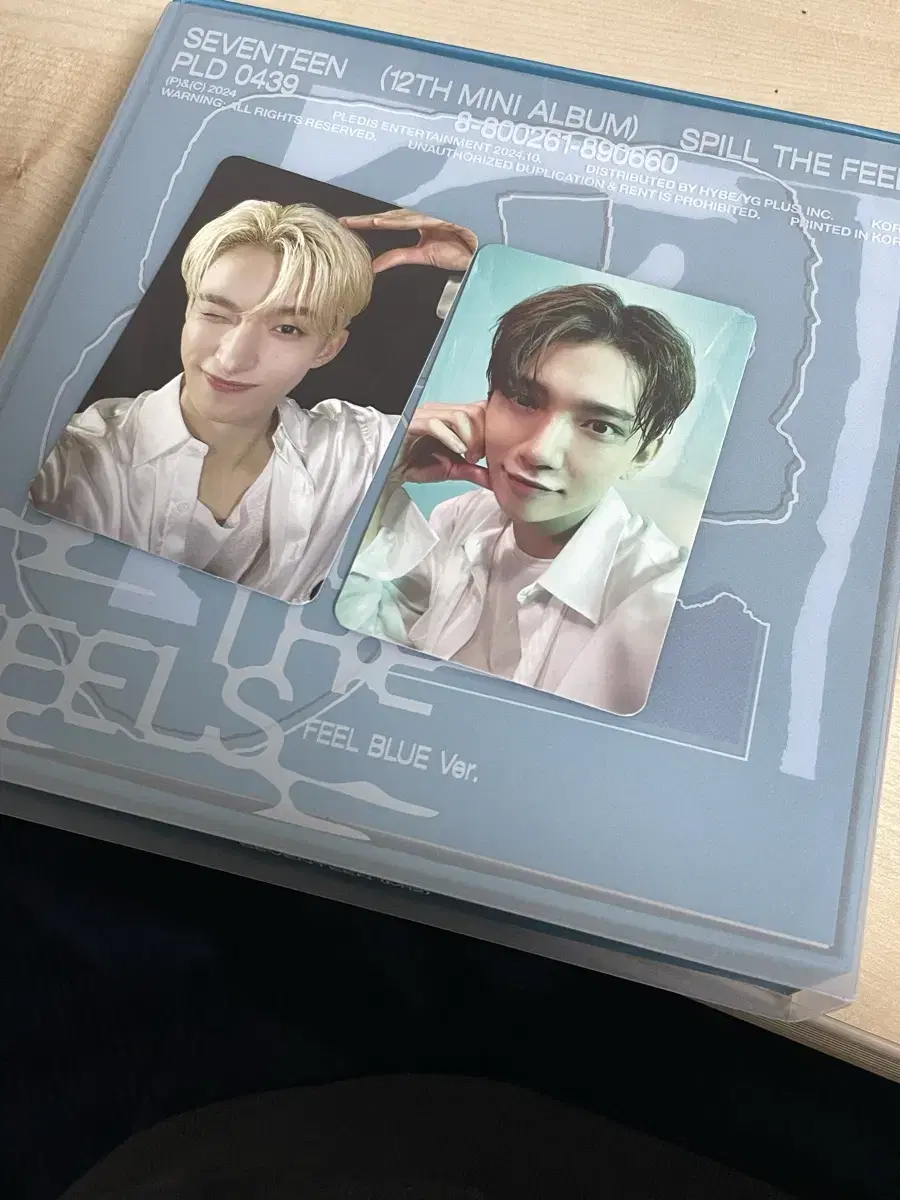 Seventeen Spiderfields unsealed album wts (with photocard)