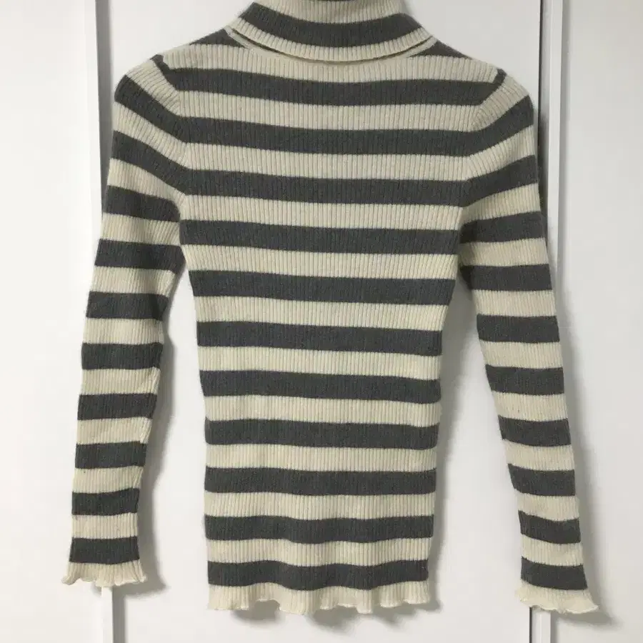 vintage angora stripe turtleneck t-shirt