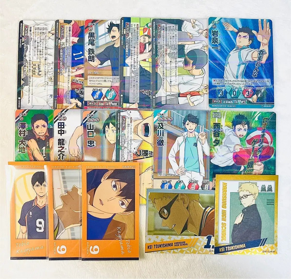 Haikyuu Schwartz sticker bulk sell Hinita Kageyama Official Goods