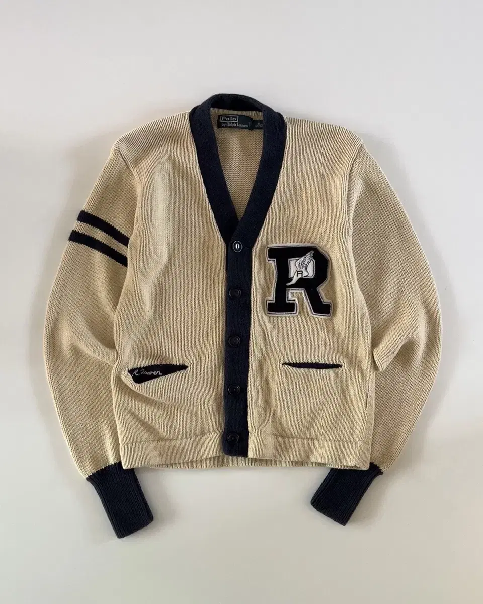 Polo Ralph Lauren Letterman Cardigan M