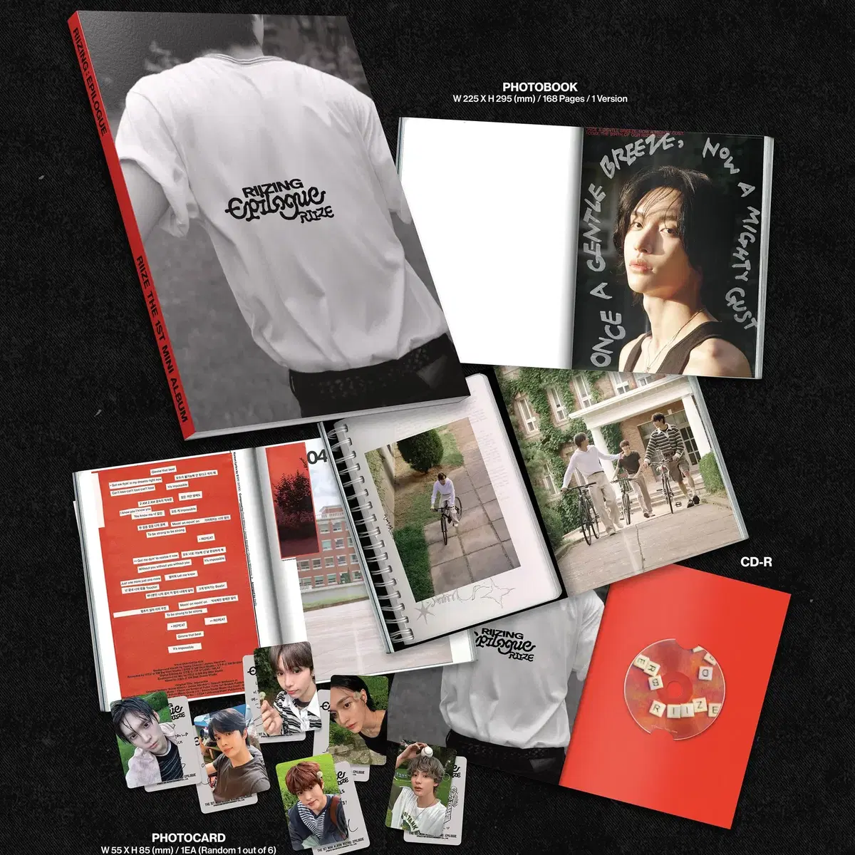 라이즈 RIIZE 에필로그 포토북 앨범 미개봉 PHOTOBOOK