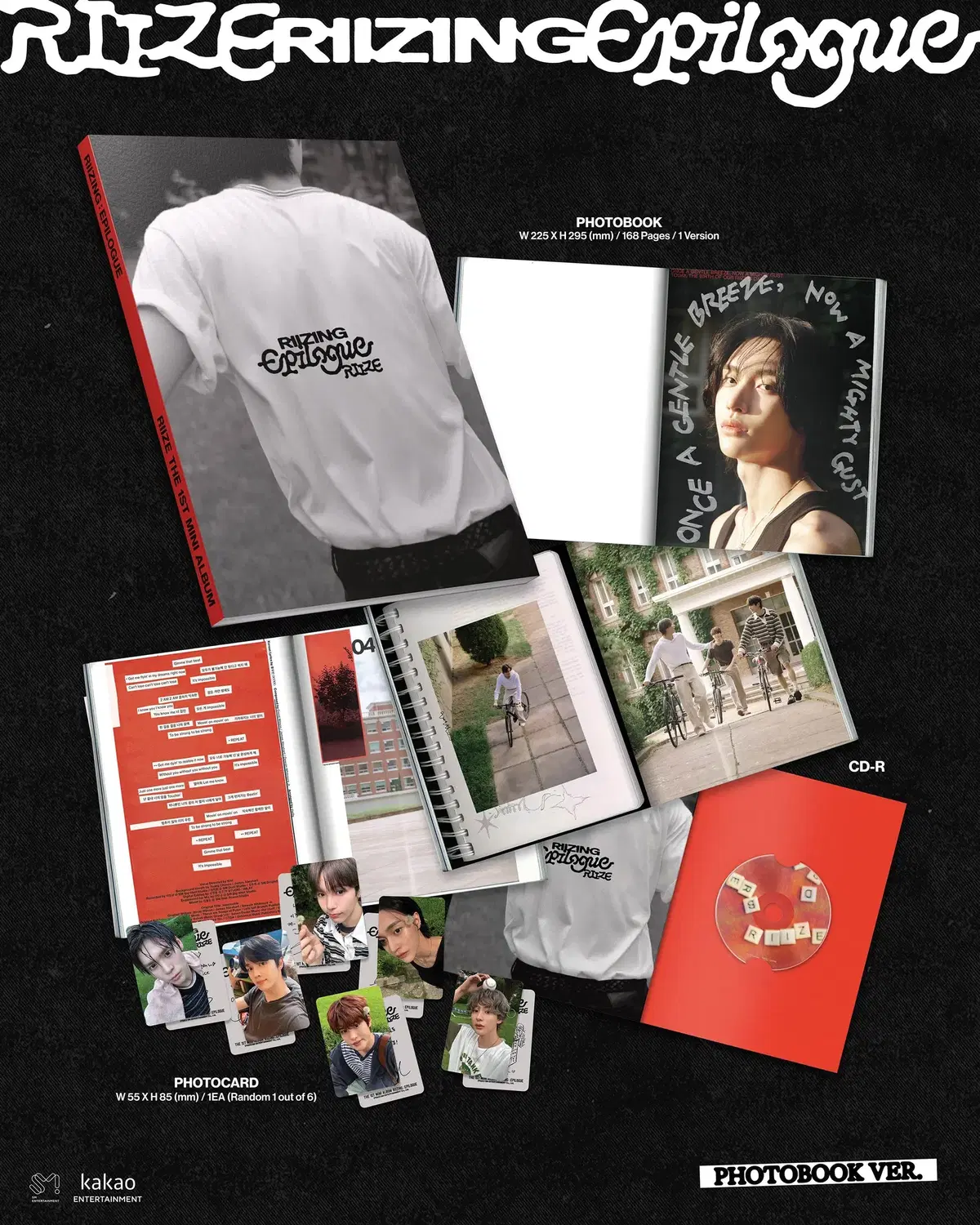 라이즈 RIIZE 에필로그 포토북 앨범 미개봉 PHOTOBOOK