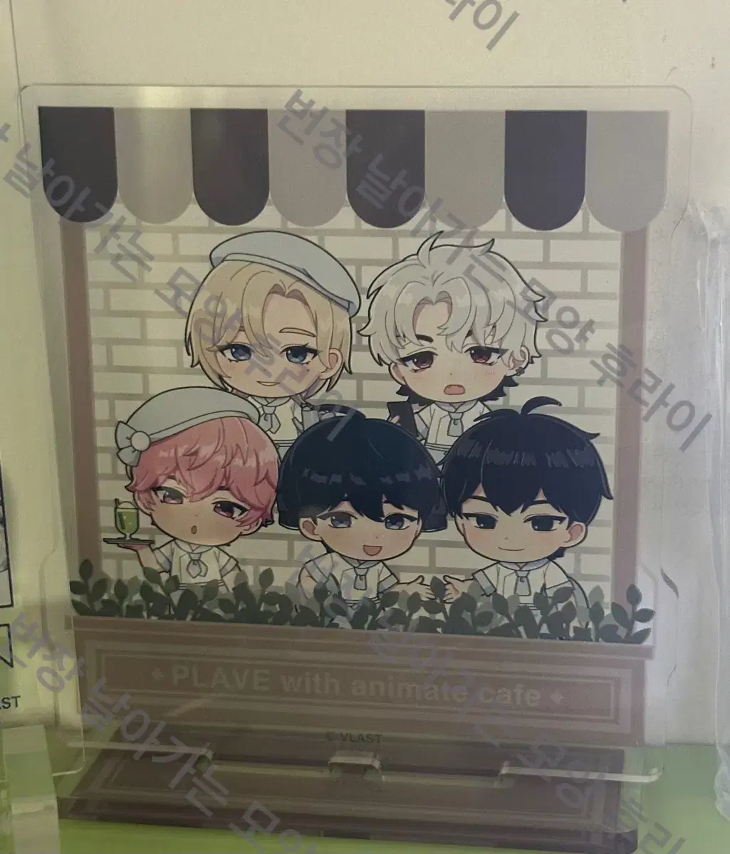 Plave Animated Collective acrylic stand (Cafe / MV ver.)