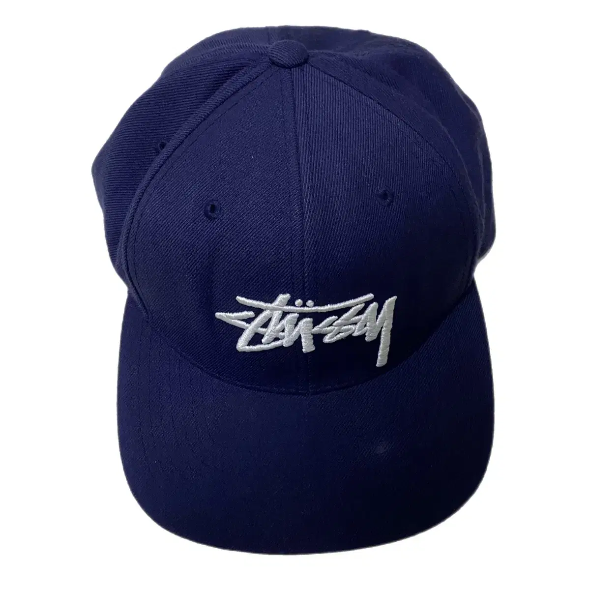 Stussy 스투시 스냅백 네이비