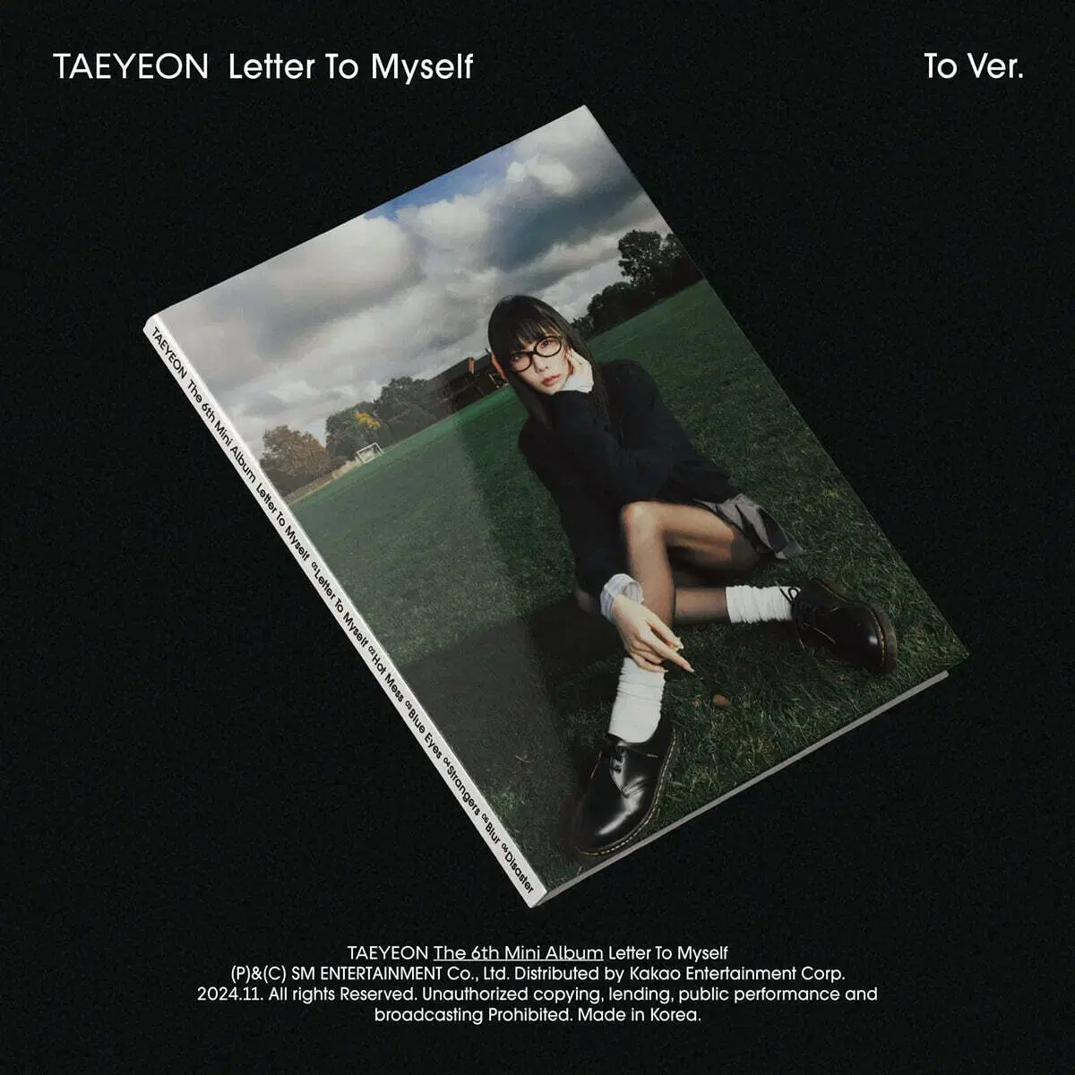 태연 앨범 Letter To Myself (To ver.) 미개봉