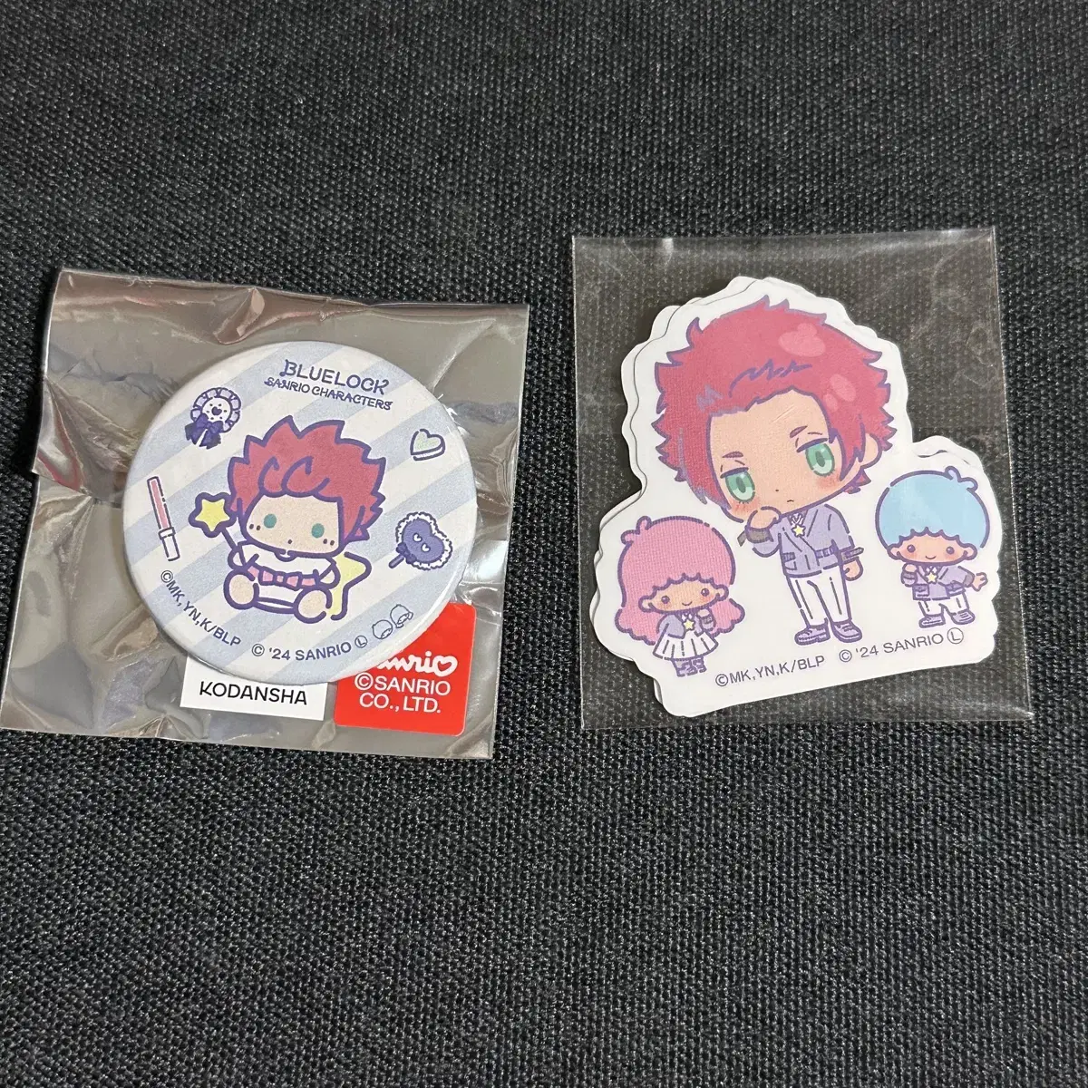 BLUELOCK Itoshisae Sanrio sticker badge