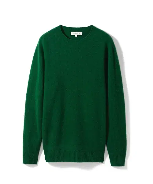 Rise and Fall Tasmanian Crewneck Pullover Classic Green L