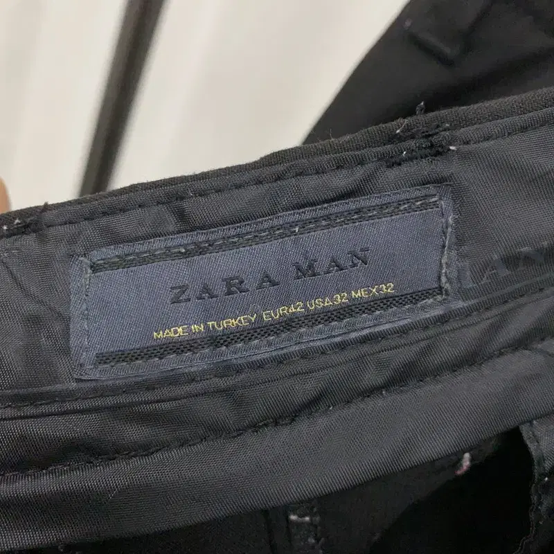 자라 ZARA 남자 블랙 슬랙스 조거팬츠 34인치 A07212