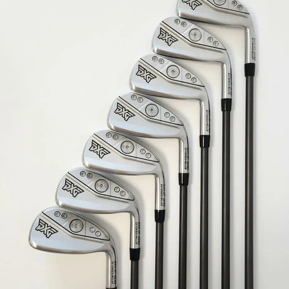 PXG GEN6 더블크롬 0311XP 5~G 7아이언  스틸파이버