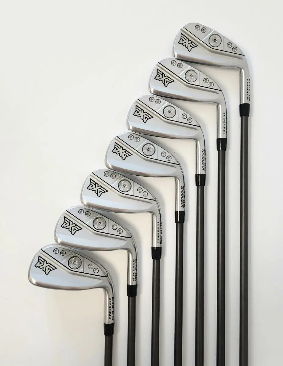 PXG GEN6 더블크롬 0311XP 5~G 7아이언  스틸파이버