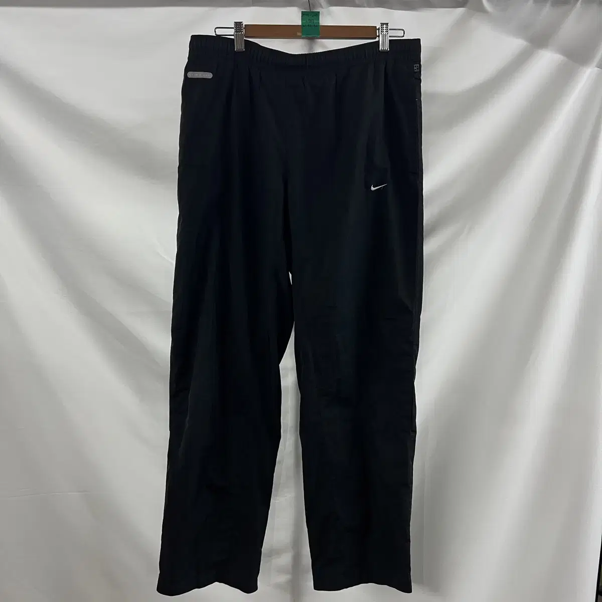 [Genuine/L] Nike Swoosh Woven Black Performance Pants/Trousers