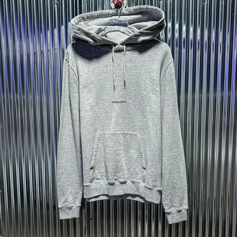 Saint Laurent Basic Logo Hoodie (Domestic L) CE916