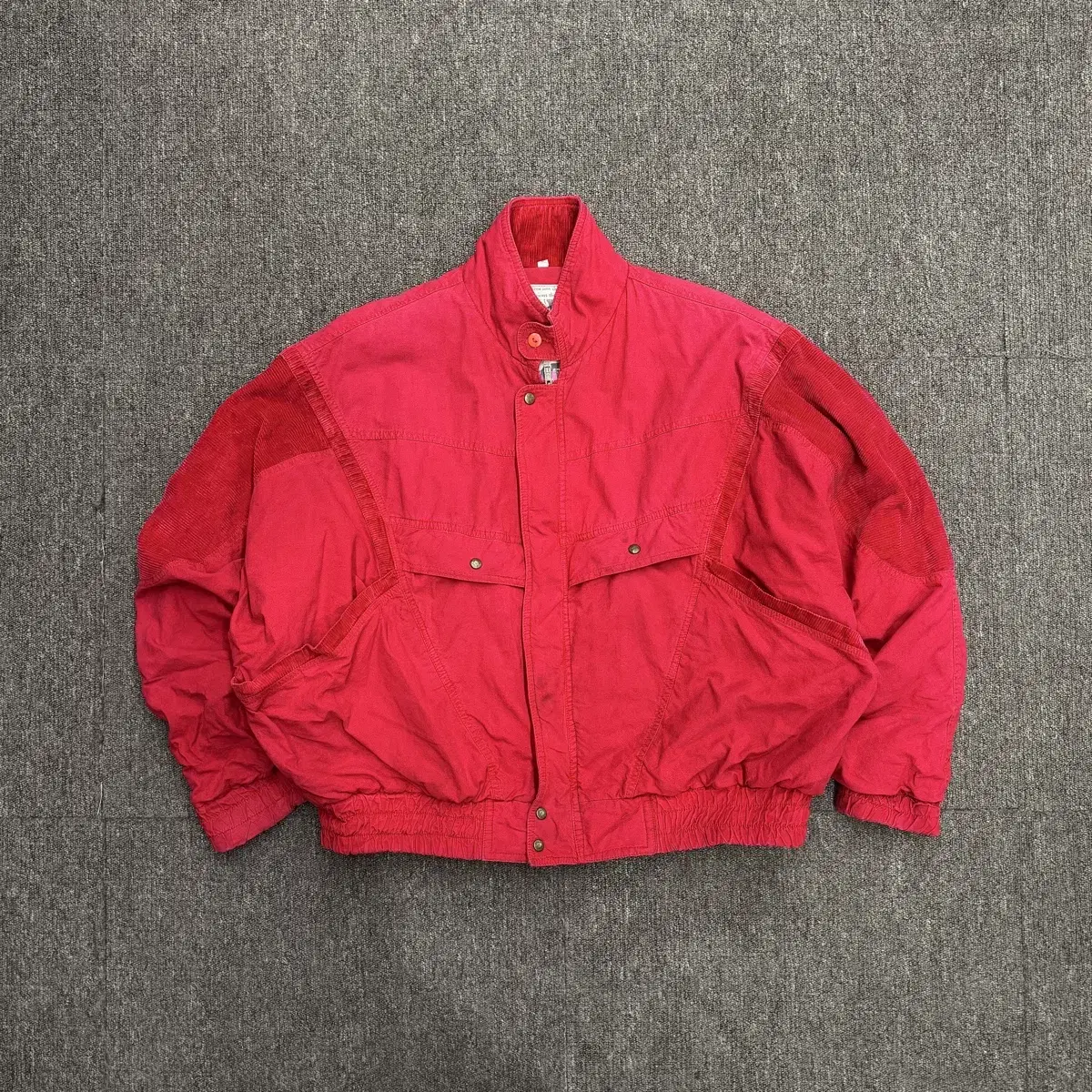 [L] 90s Bidanpow Zephyr Stingray Bomber Jacket