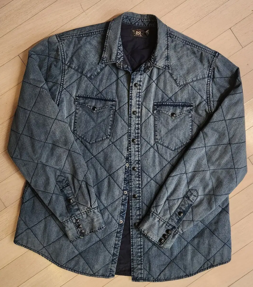 RRLRalph Lauren / Western Washed Padded Shirt-like Outerwear / XL