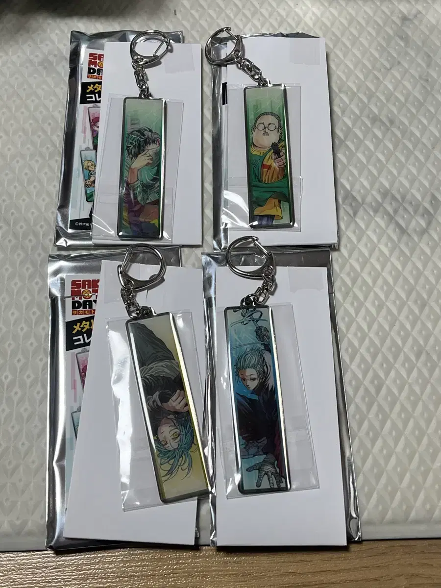 SakamotoDays Metal Keyring Natsukigakutaroakira Bulk