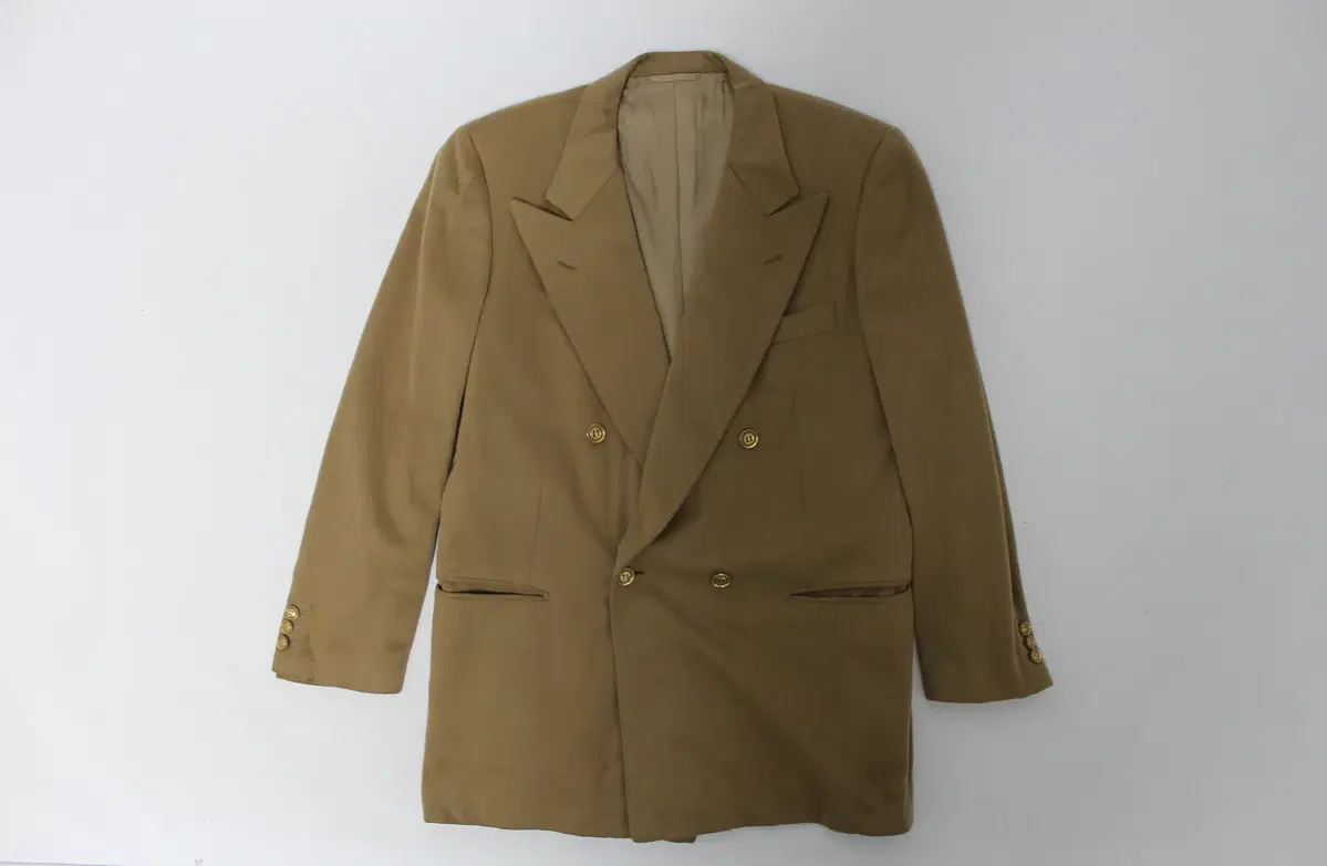 90s Gucci Pure Cashmere Double-breasted Blazer