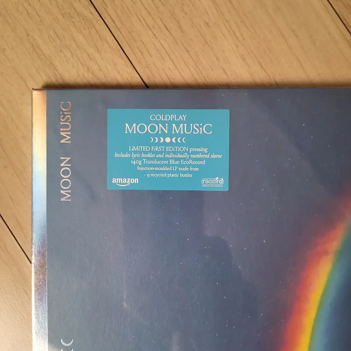 Coldplay 콜드플레이 10집 Moon Music 블루 에코 에디션