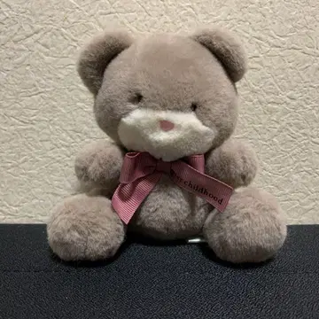 그때 그 시절 친구들 봉제 인형 곰 블루블루에 Bleu Bleuet