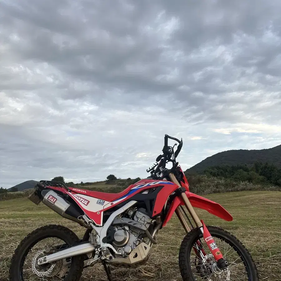 CRF300L 24년식 요시무라 장착