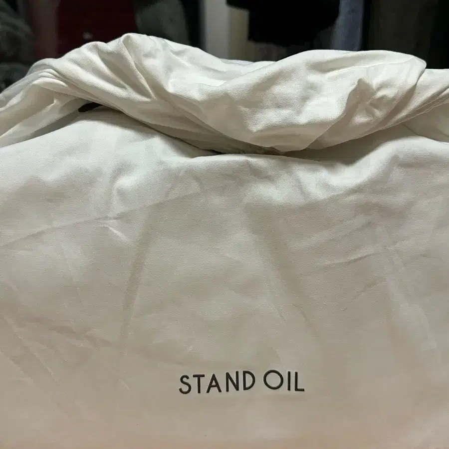 스텐드오일 오블롱백 stand oil oblong bag