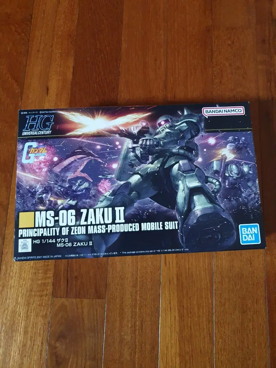 zgl[Free Shipping]HG Zaku2 Revive Gundam Resin Statue Farm.(VANDAI)