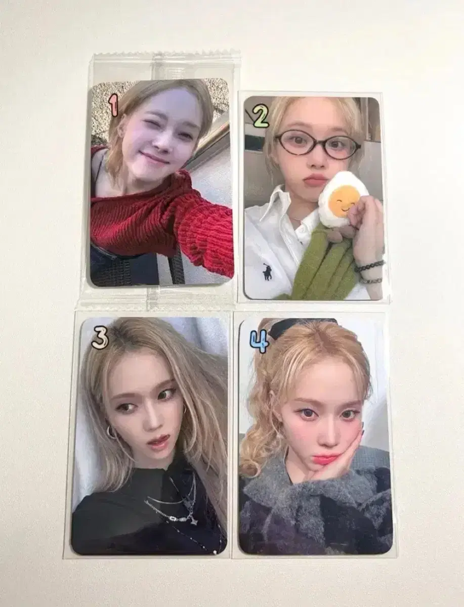 Weflash winter ktown4u Demamu apple music everline ldkarinaGiselleNingningPhotoCard