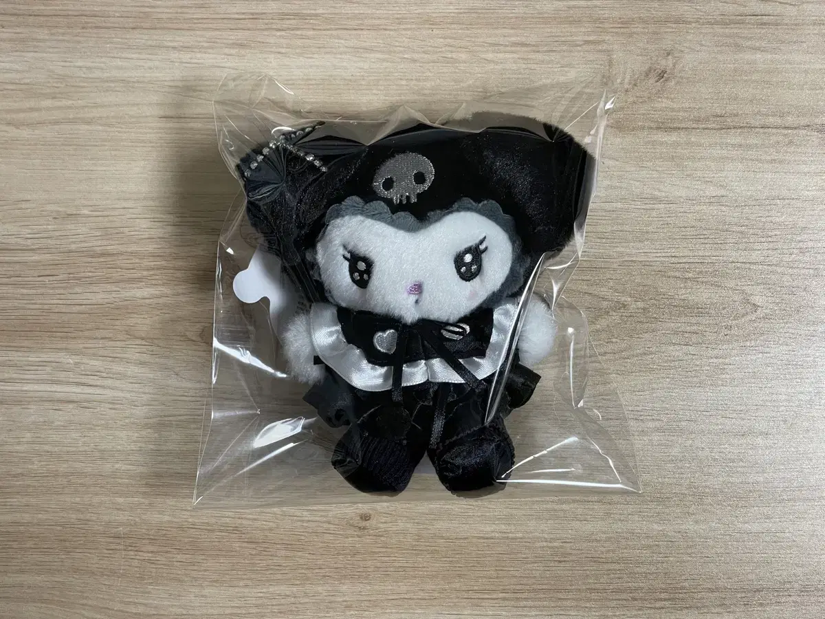 San Rio Twin Idol Kuromi Mascot Face keyring doll My Melody