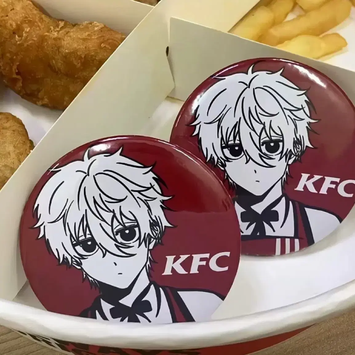 블루록 나기 세이시로 kfc 캔뱃지 ~11.29