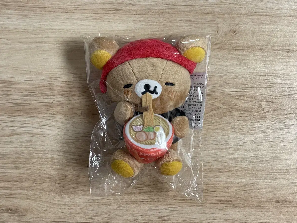 Ramen Rilakkuma Kiiroitori Plush Mascot Always Ramen Tenori