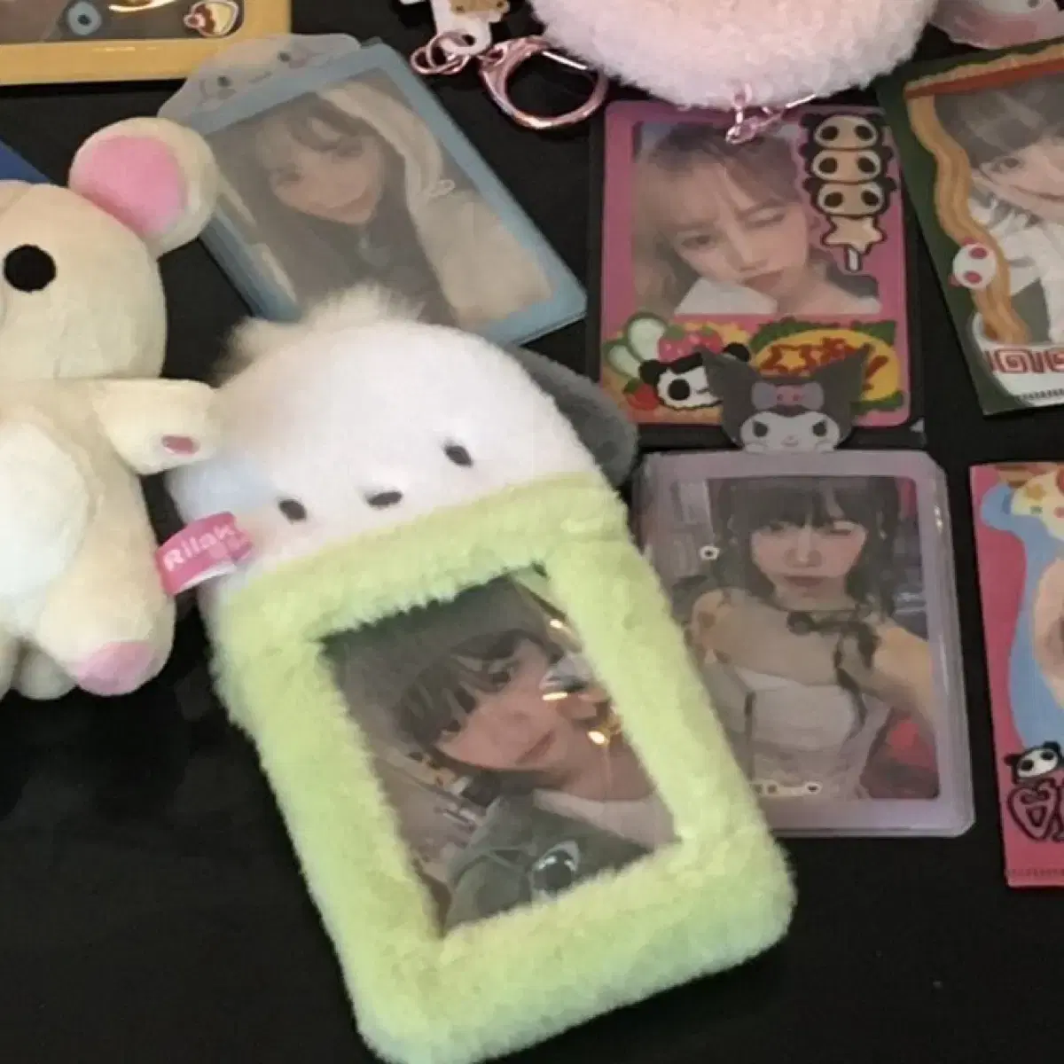 Pochaco Boa Holder, Cinnamoroll Kuromi photocard holder in bulk