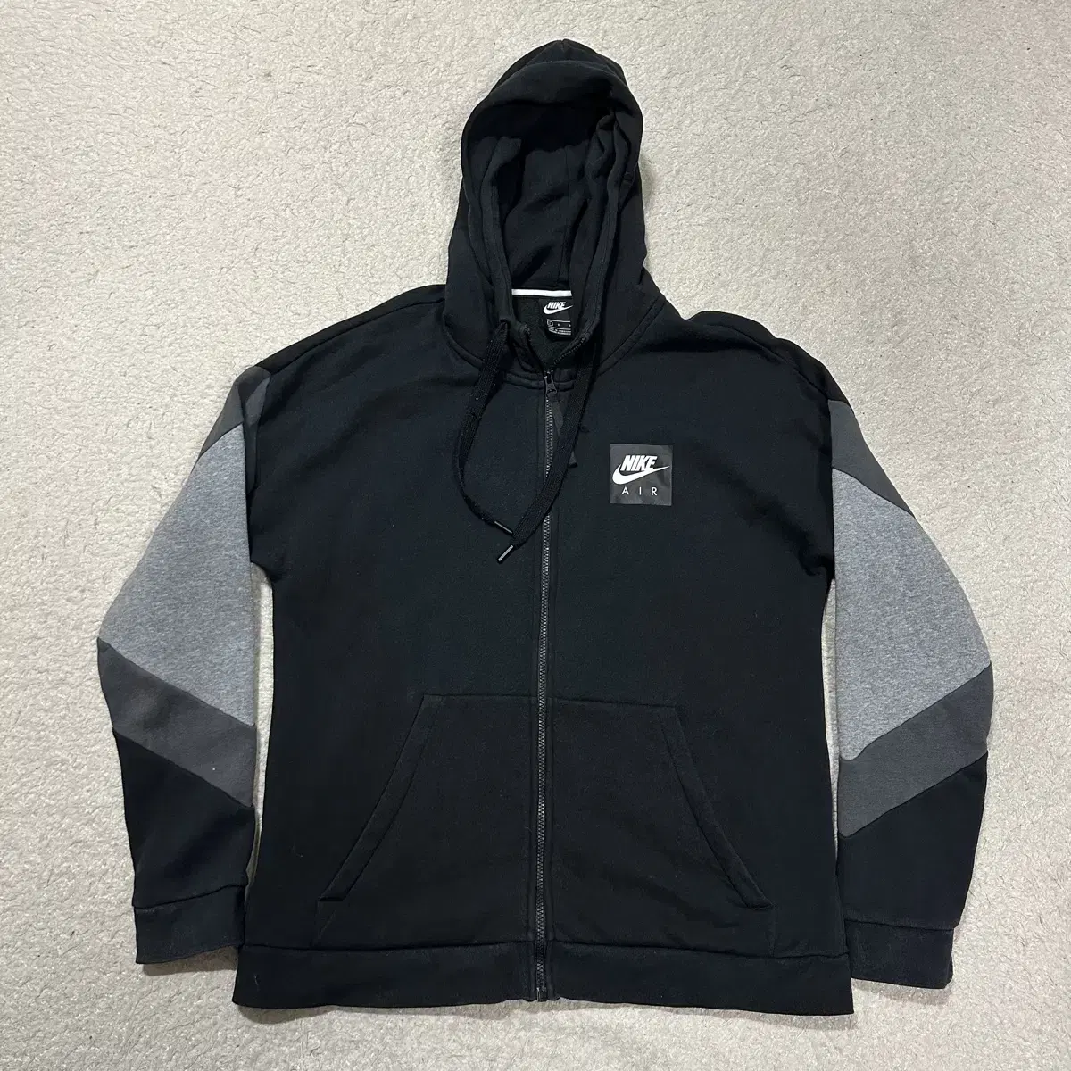 Nike Hoodie Zip-up Brushed L 105