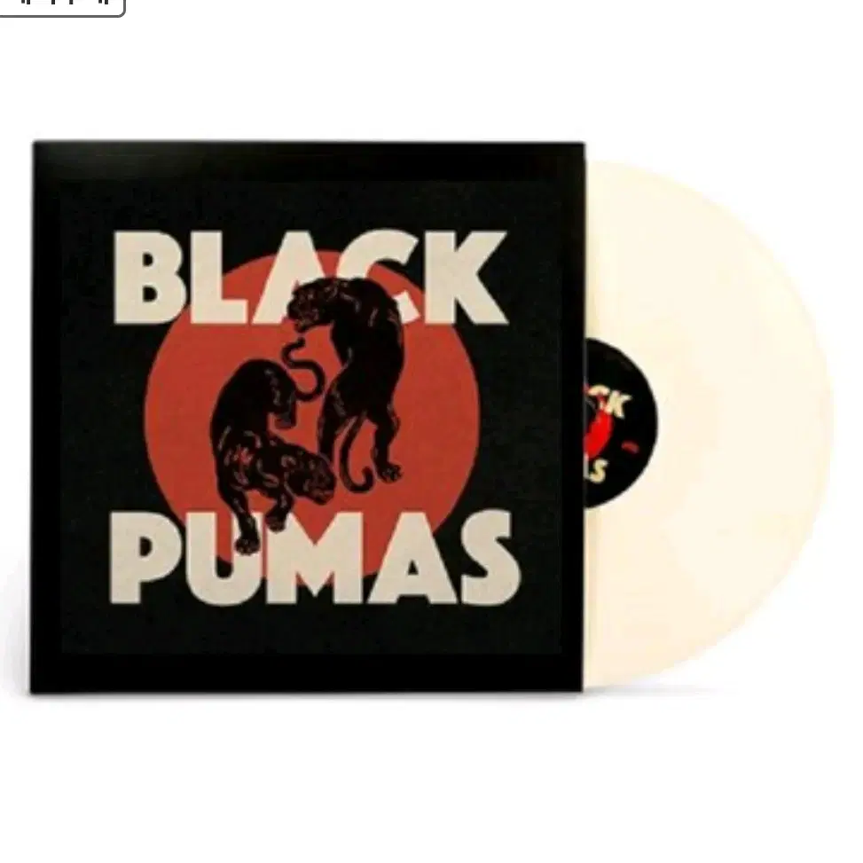 Black Pumas 블랙 푸마스 Black Pumas 크림 컬러 LP