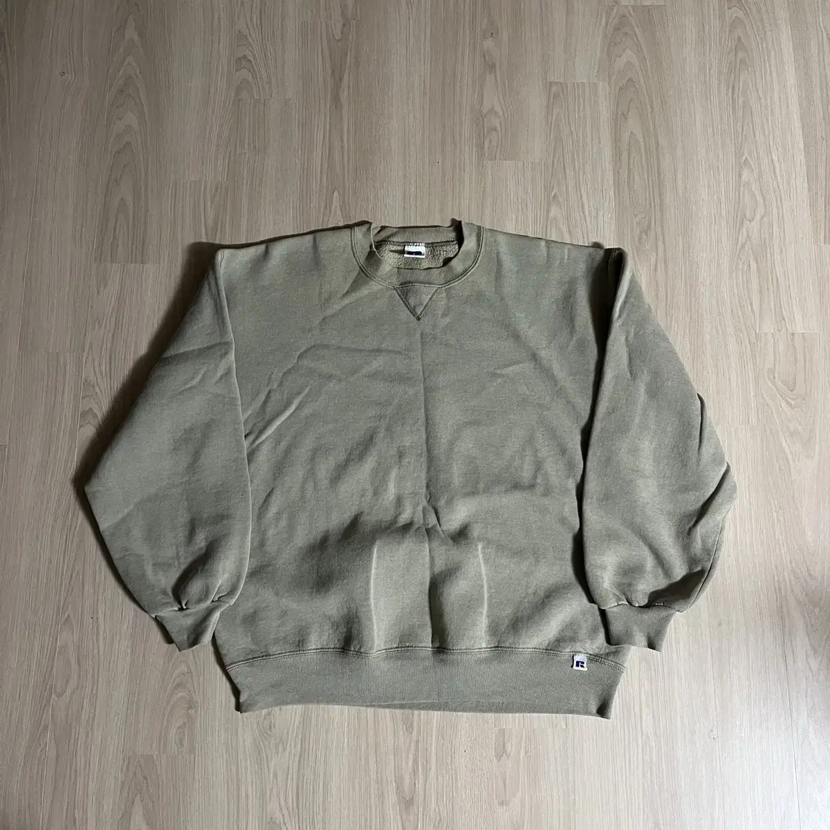 [XL] 90s vintage Russell sweatshirt top beige made in USA