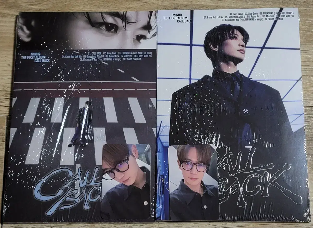 SHINee minho solo everline unreleased photocard 2+2 albums in bulk