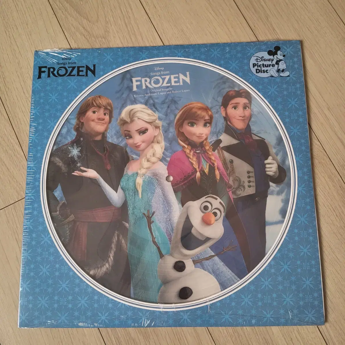 디즈니 픽쳐디스크 겨울왕국 Frozen LP