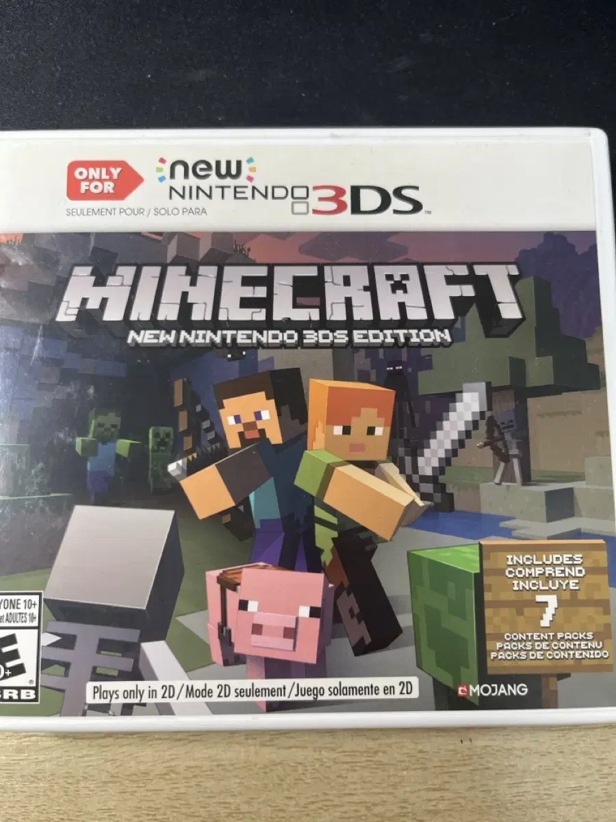 Nintendo 3DS North America Minecraft Chip