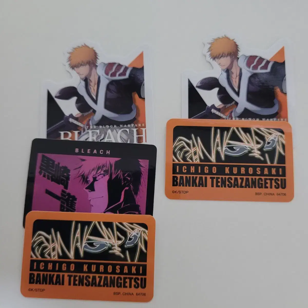 Bleach First Lottery sticker Ichigo Kurosaki Sell in bulk