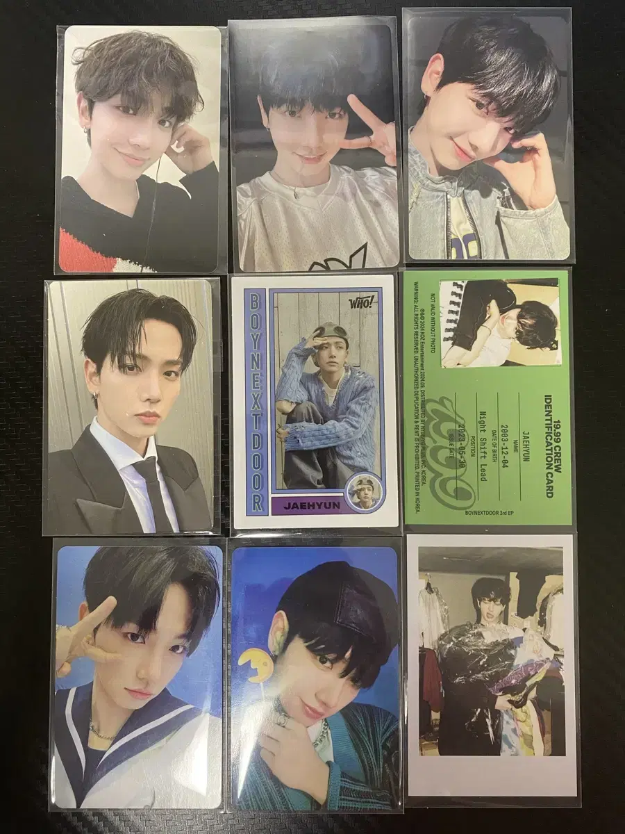 boynextdoor myung jaehyun photocard bulk sell does