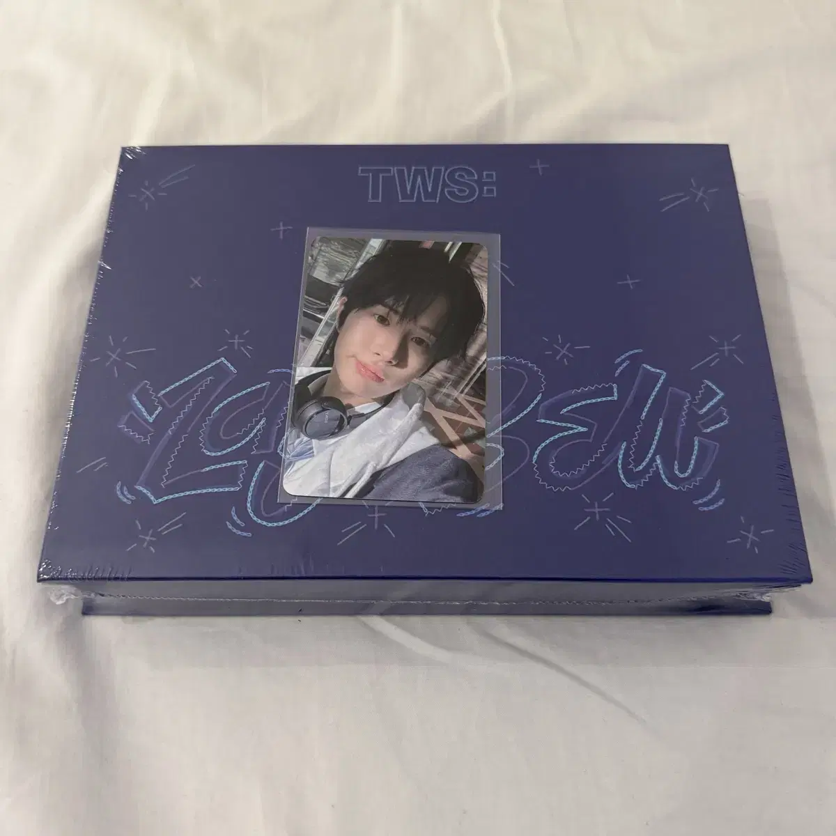 TWS kyungmin Olive Young pre-order benefit photocard + sealed album Last Belle unreleased photocard TWS