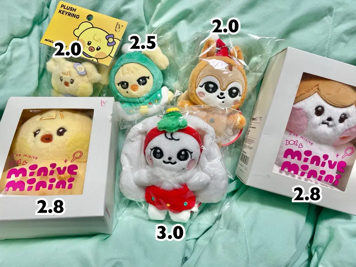 Ive doll (Christmas minives, line friends minnie)