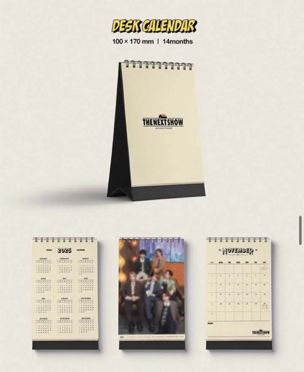 Boynextdoor seasons greetings Calendar Scheduler buncheol sungho riwoo myung jaehyun taesan leehan woonhak Photocard