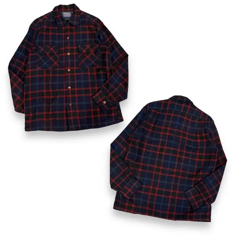 Pendleton Check Wool Shirt Y08143