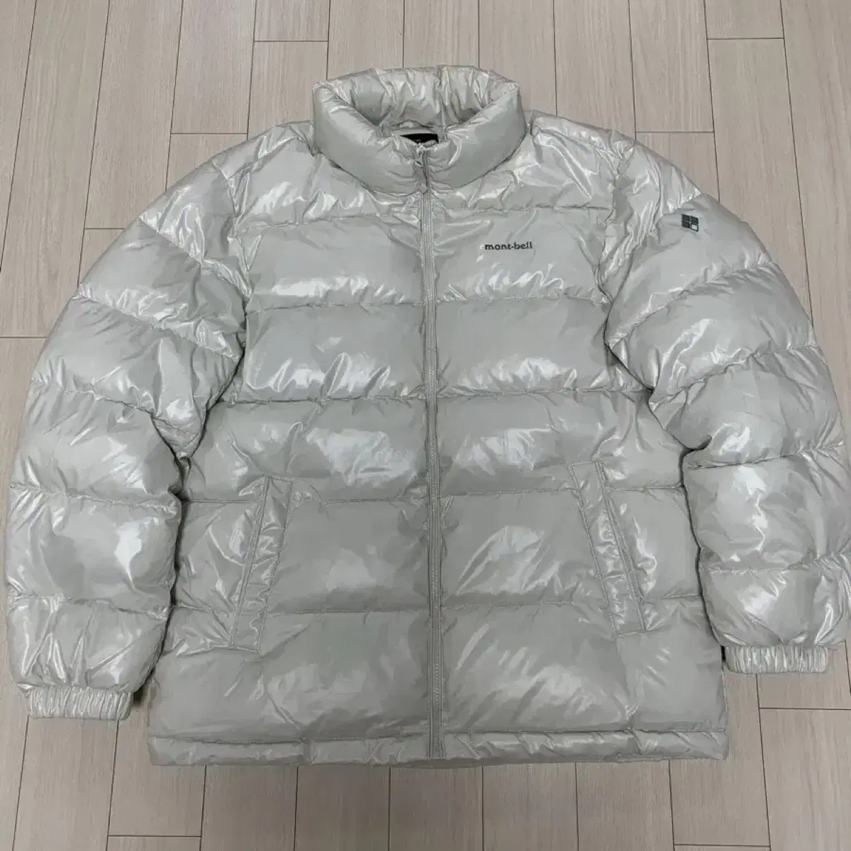 Montbell Puffer Padded White Grey 2XL 110