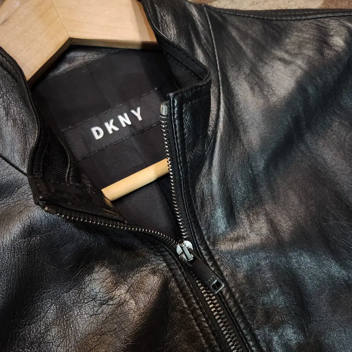 DKNY 도나카란뉴욕 남성 양가죽 자켓 M