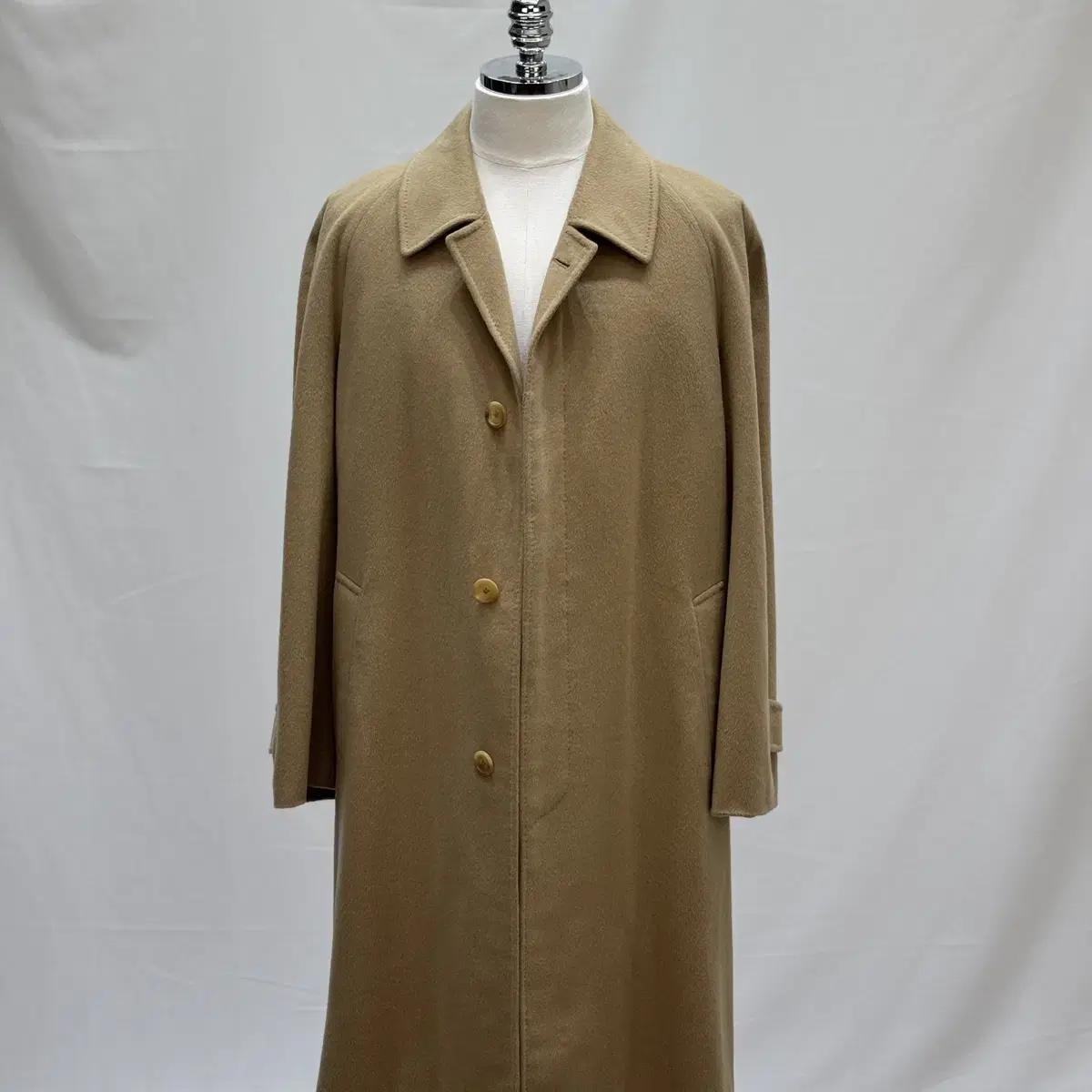 Mitsumine Wool Balmacan Coat